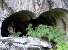 Abercwmeiddaw Slate Mine binocular tunnels